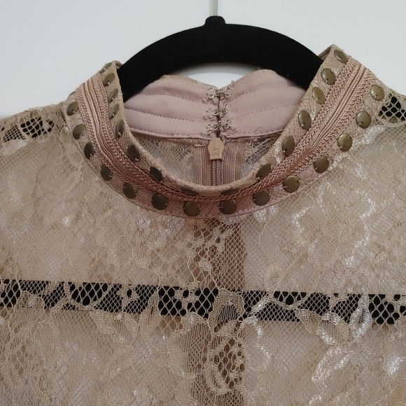 Beige Lace Dress by NikiBiki - Picture 2 of 6